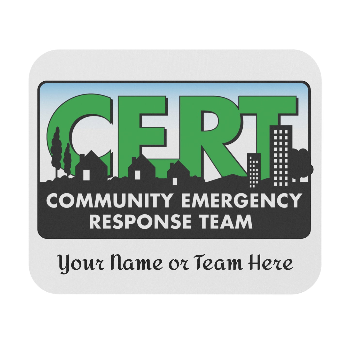 CERT Patch Custom Mouse Pad