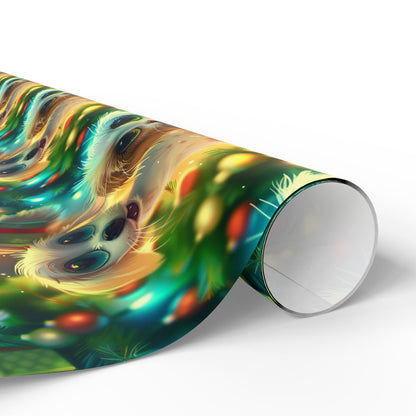 Puppy & Kitten Wrapping Paper