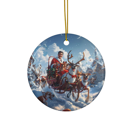 Vet Sleigh Ride Ornament