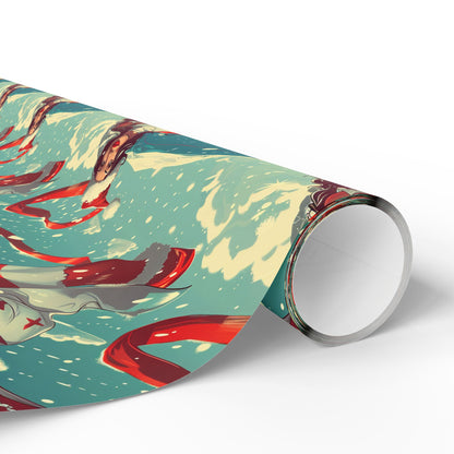 Superhero Nurse Wrapping Paper