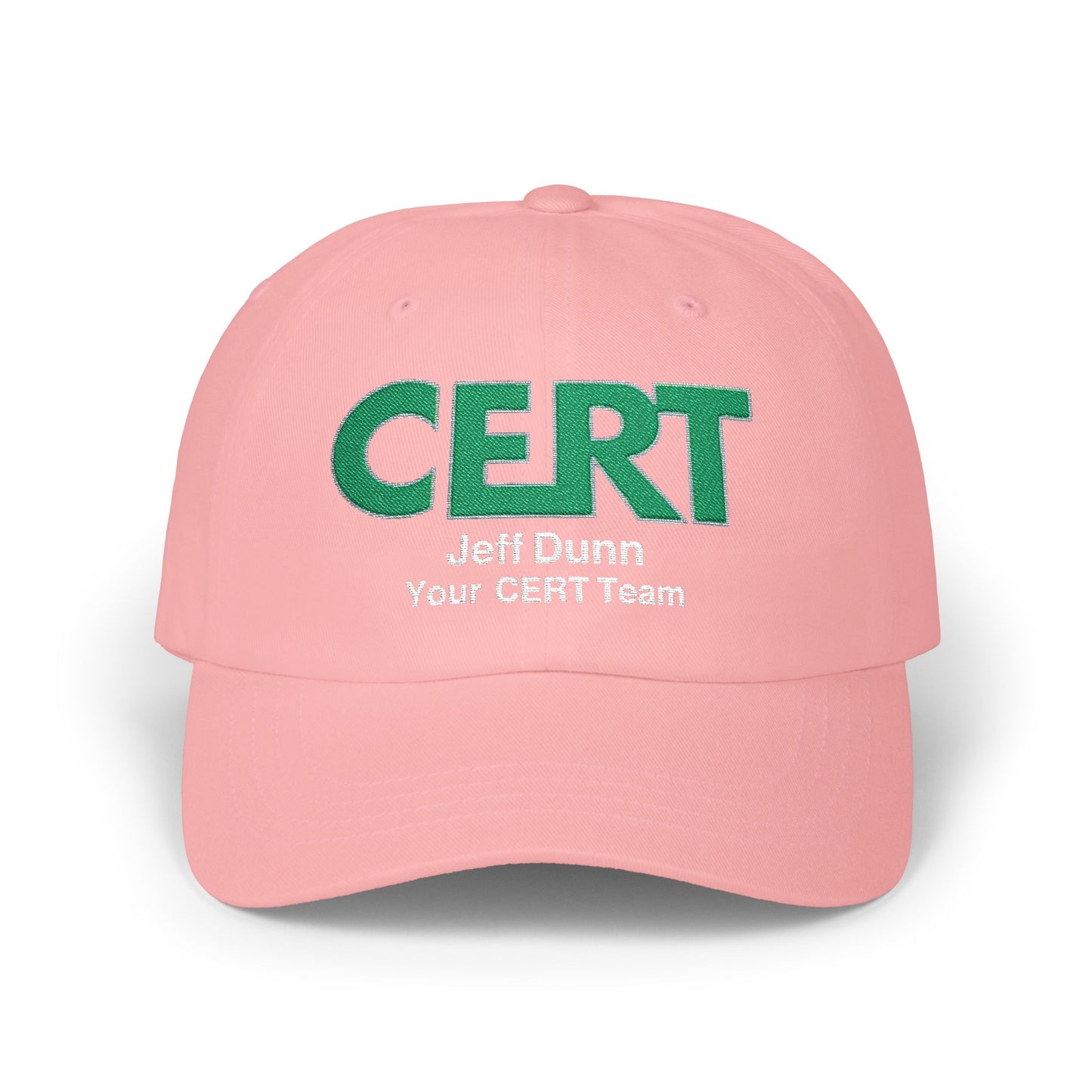 CERT Custom Baseball Cap
