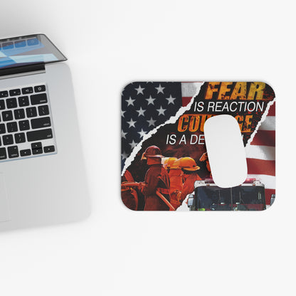 Fear & Courage Mouse Pad