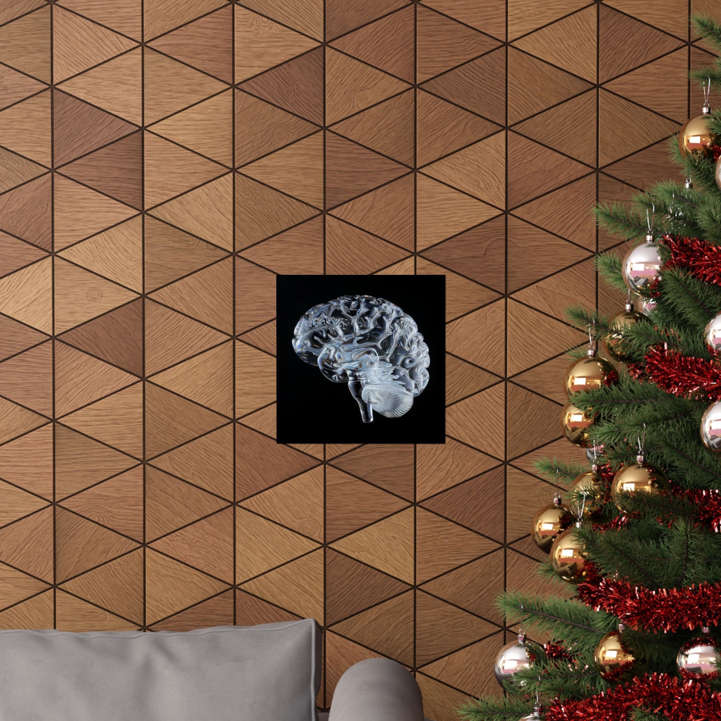 Poster - Glass Brain