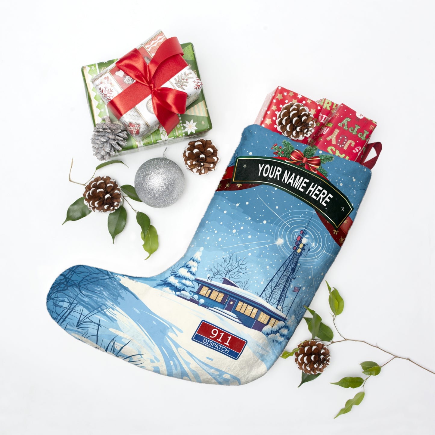 911 Dispatch Center Stocking