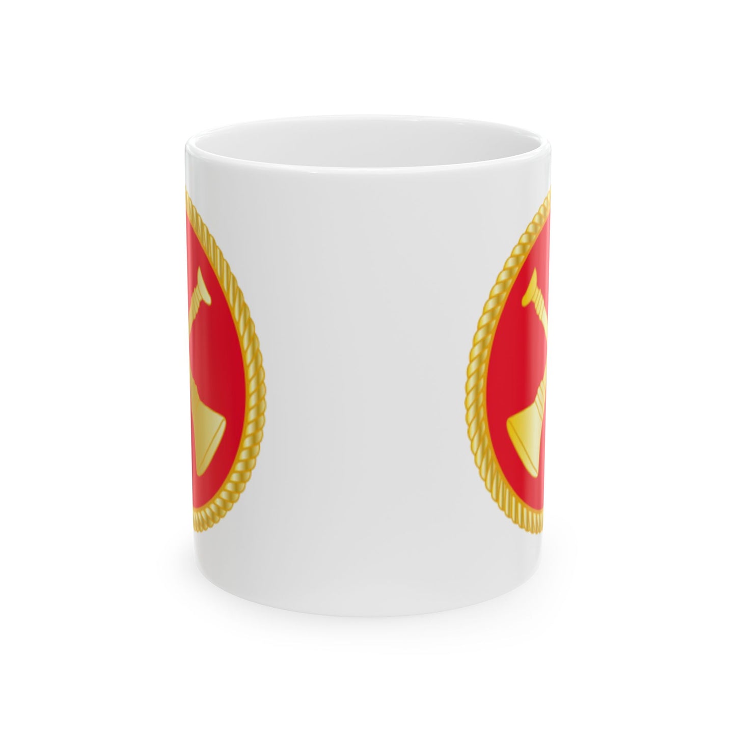 Rank - 2 Bugles X - Red Mug