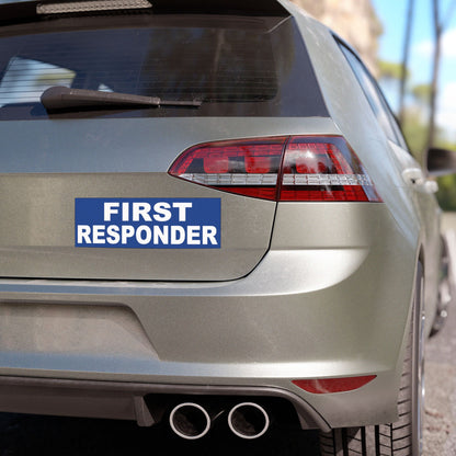 First Responder Car Magnet