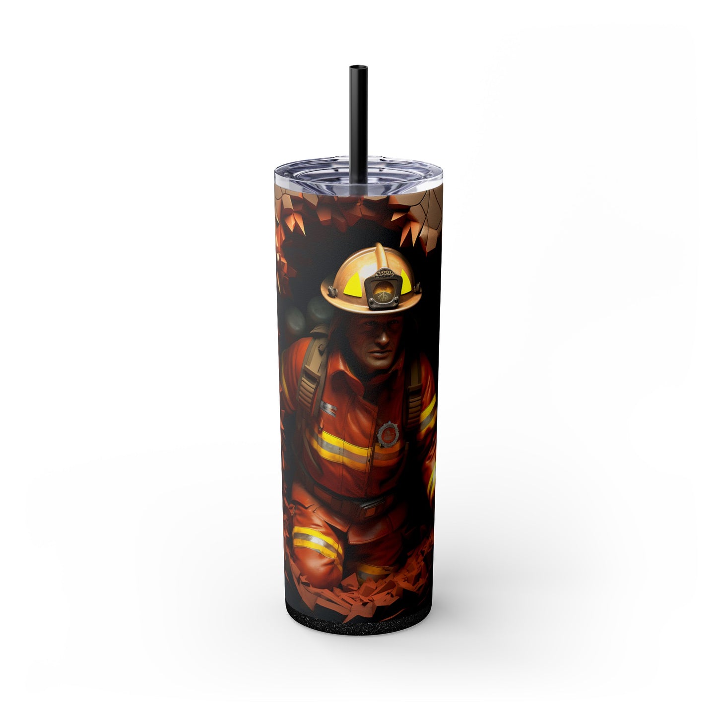 Firefighter Wall Tumbler