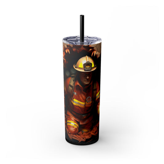 Firefighter Wall Tumbler