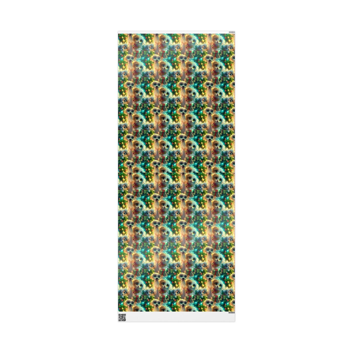 Puppy & Kitten Wrapping Paper