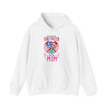 My Favorite Firefighter Call Me Mom Hoodie