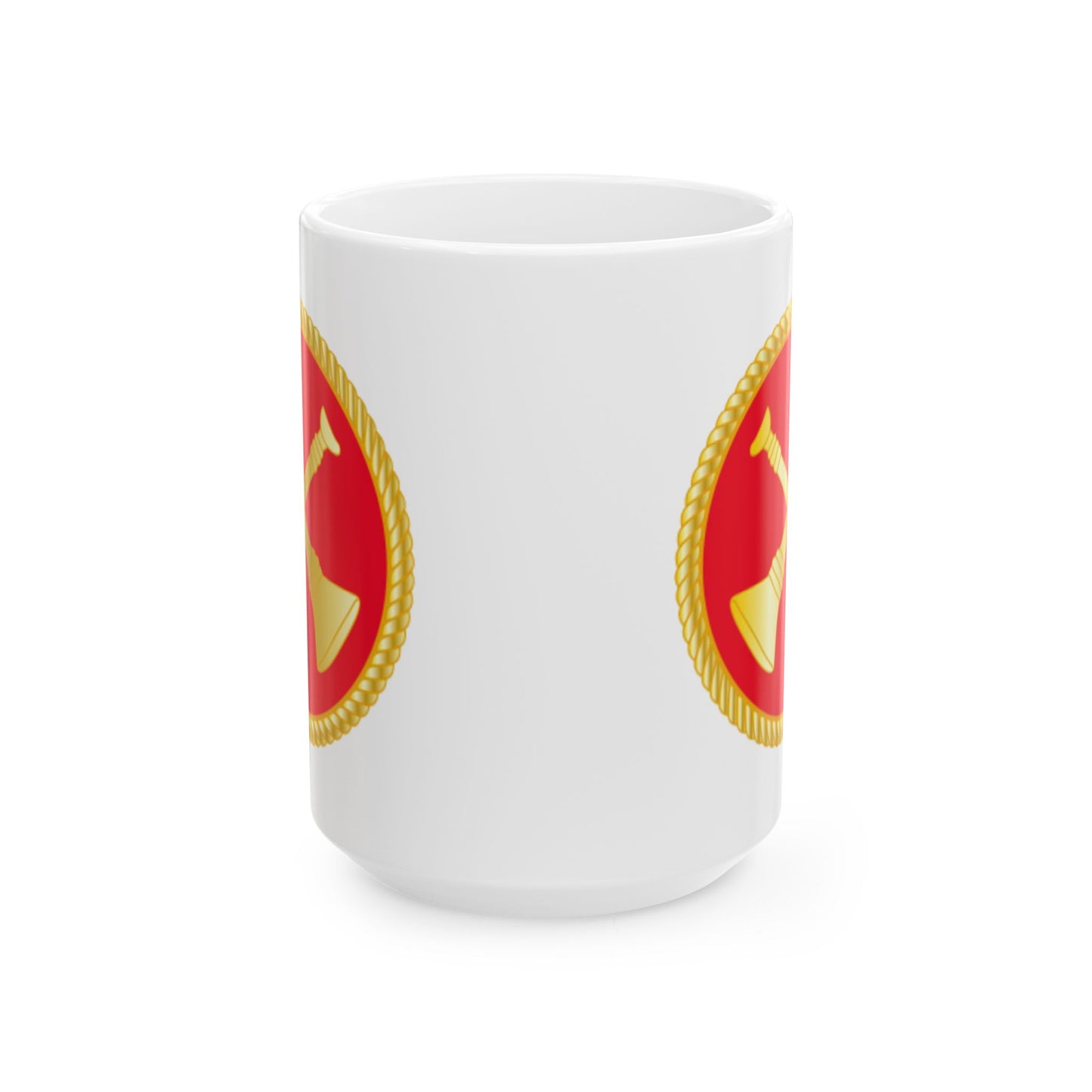 Rank - 2 Bugles X - Red Mug