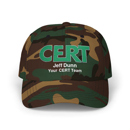 CERT Custom Baseball Cap