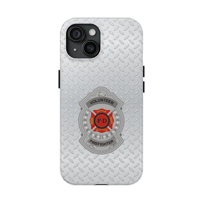 Volunteer Firefighter Tough Phone Cases
