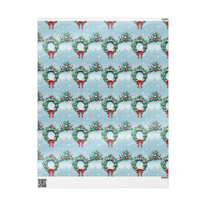 Hospital Wreath Wrapping Paper