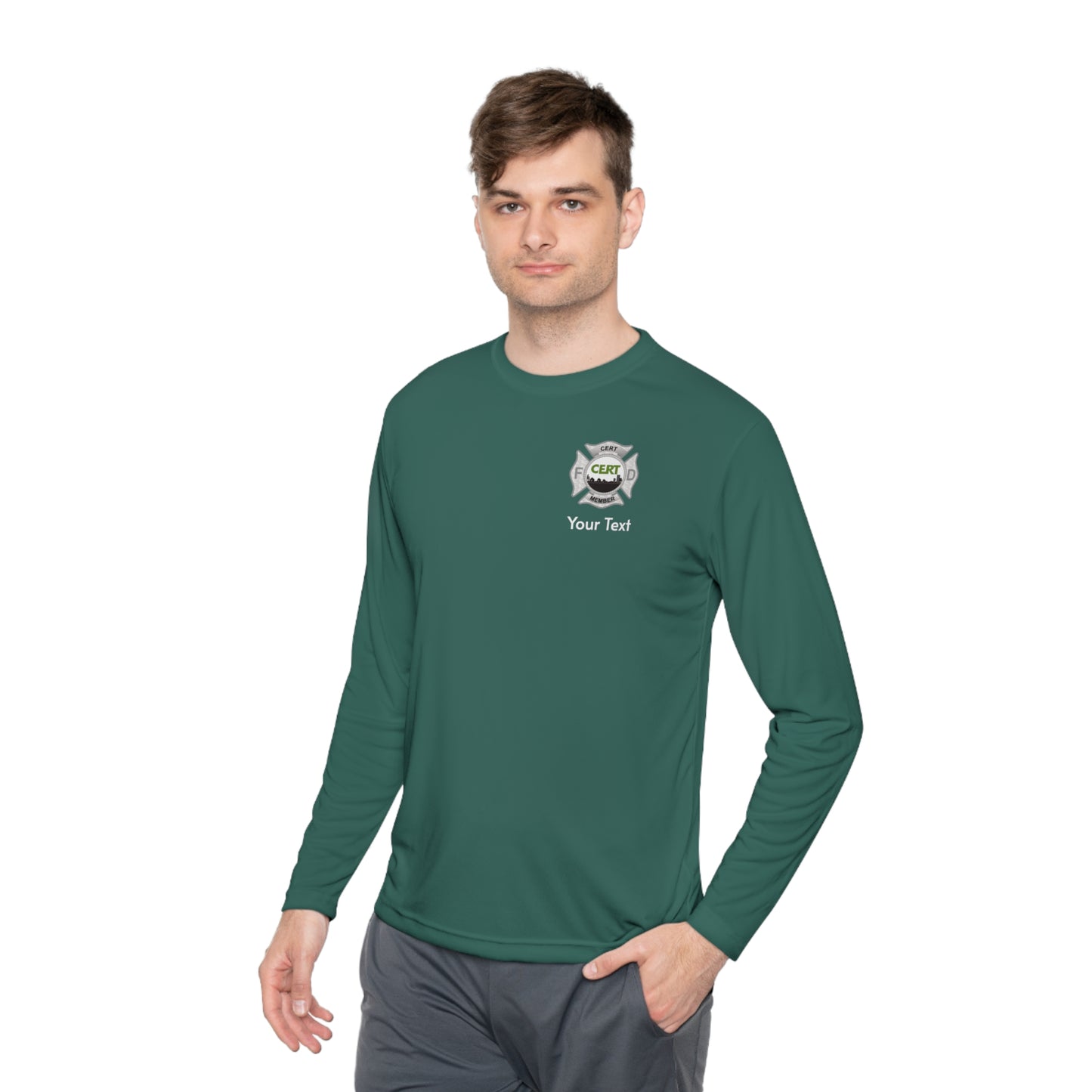 CERT FD Badge Long Sleeve Tee
