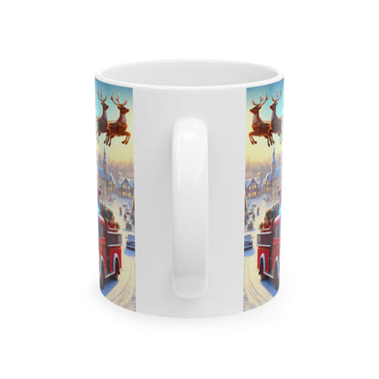 Santa Fire Engine & Sleigh