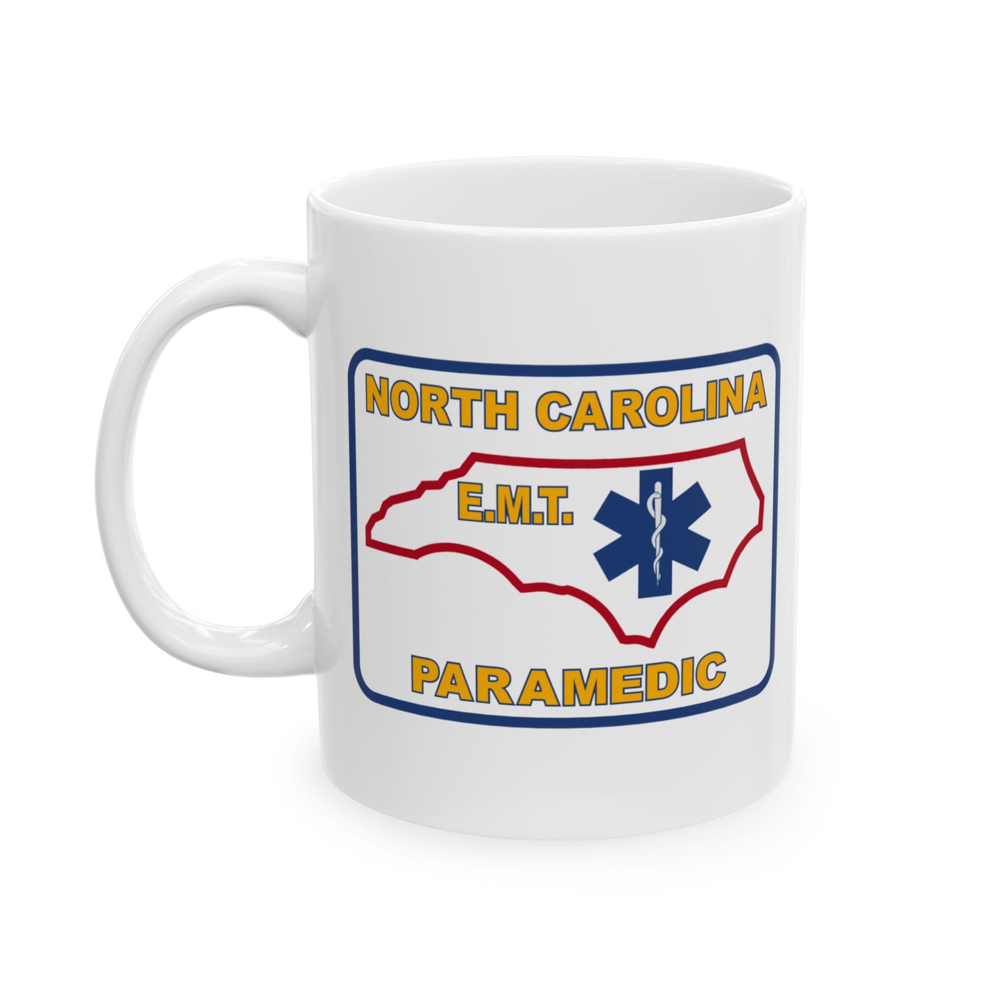 North Carolina Paramedic Patch Mug