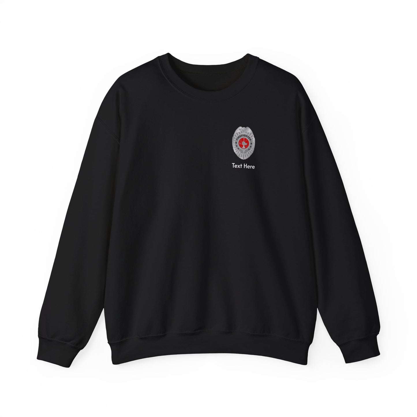 Firefighter Badge Sweatshirt