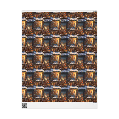 Reindeer & Vet Wrapper Paper