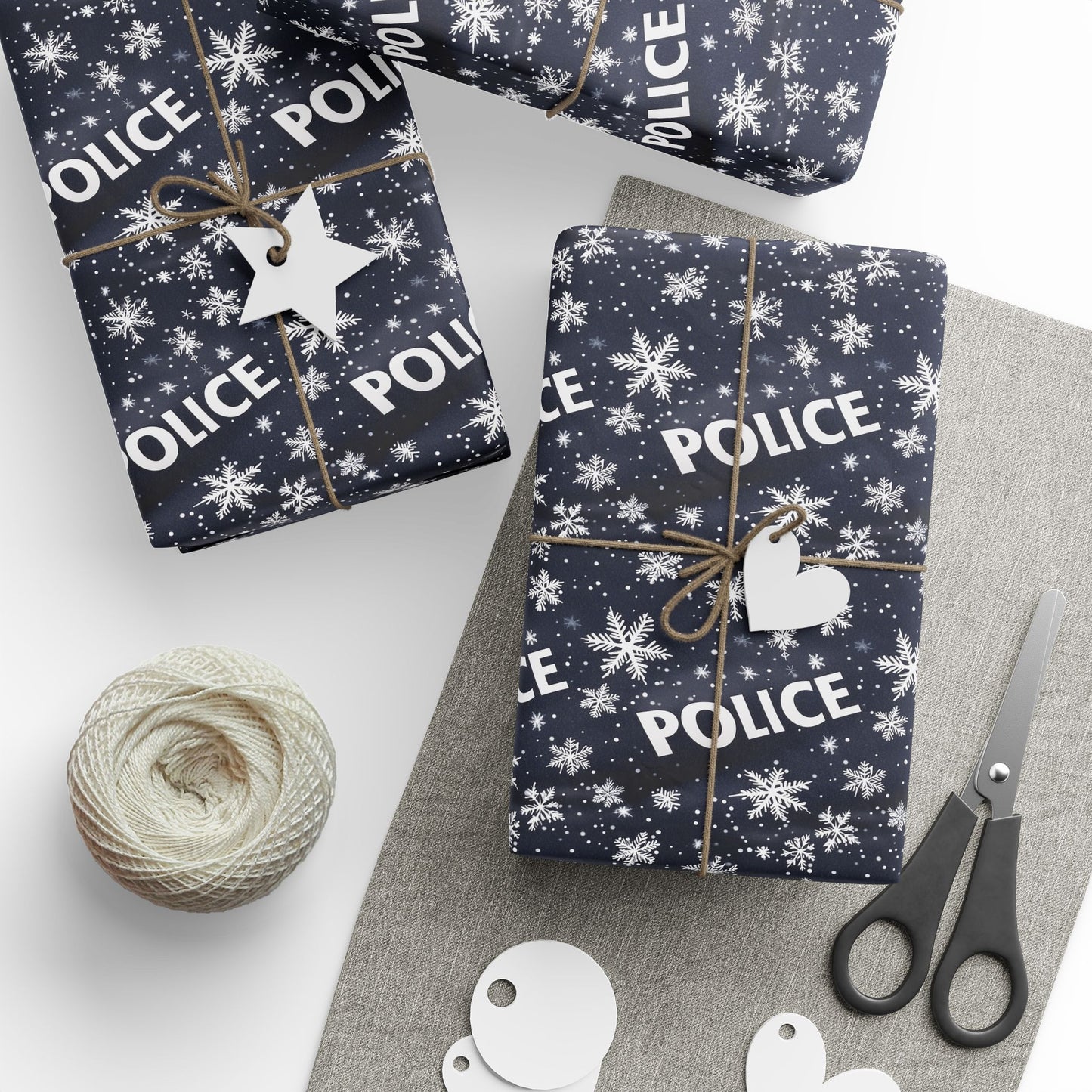 Police Wrapping Paper
