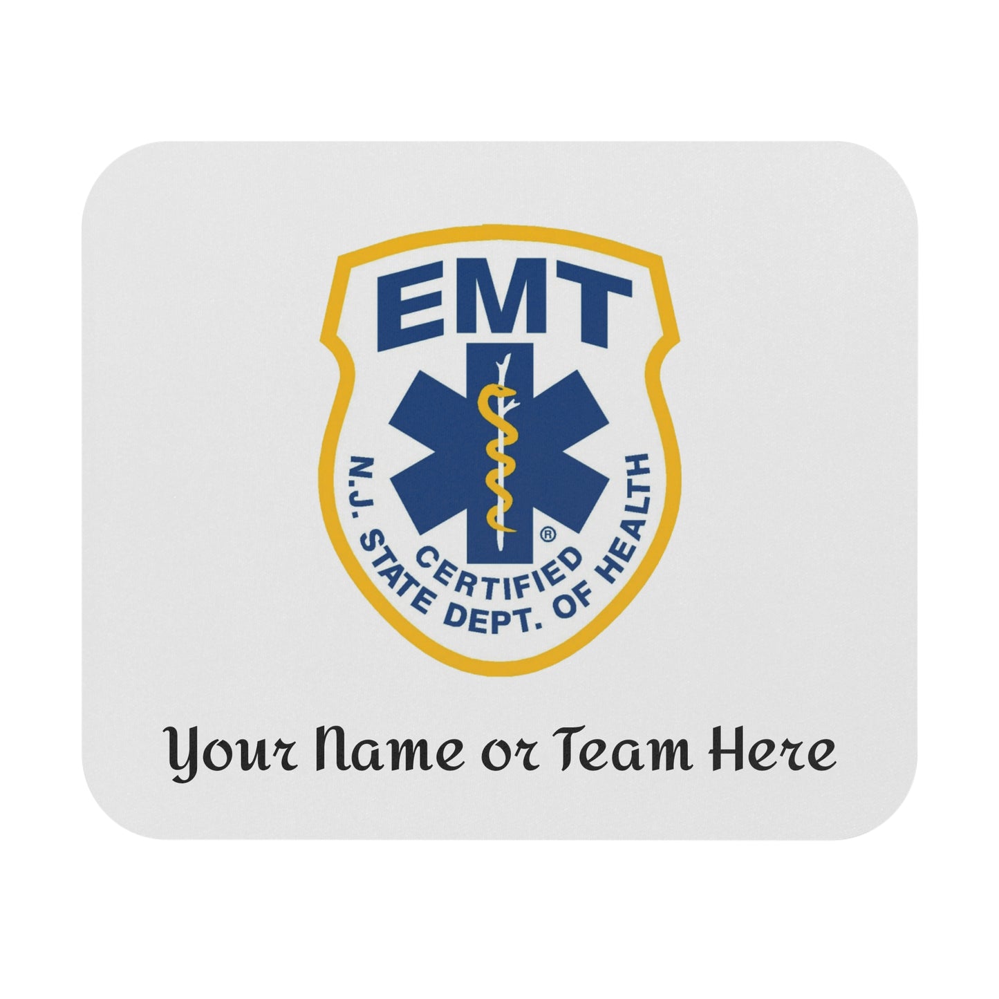 NJ EMT Custom Mouse Pad