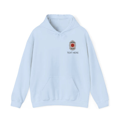 Volunteer Firefighter Badge Hoodie