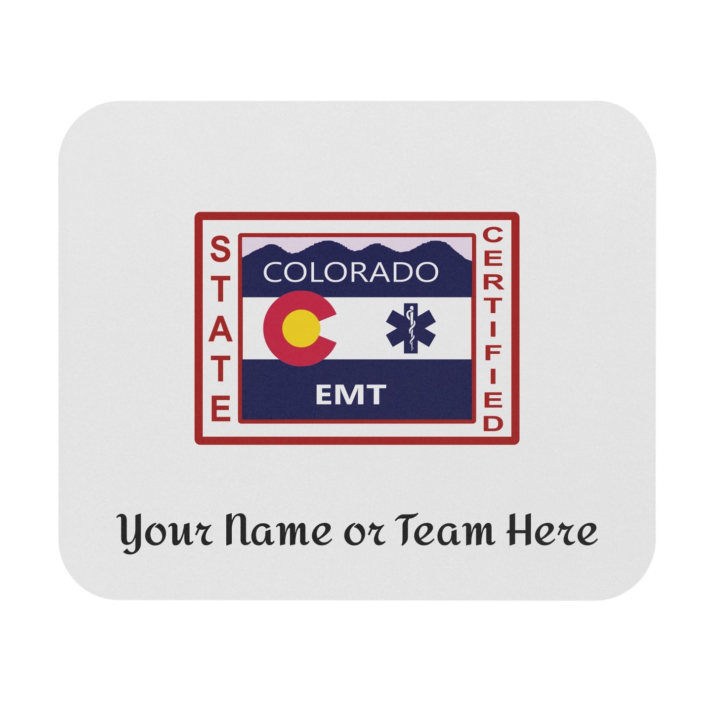 CO EMT Custom Mouse Pad