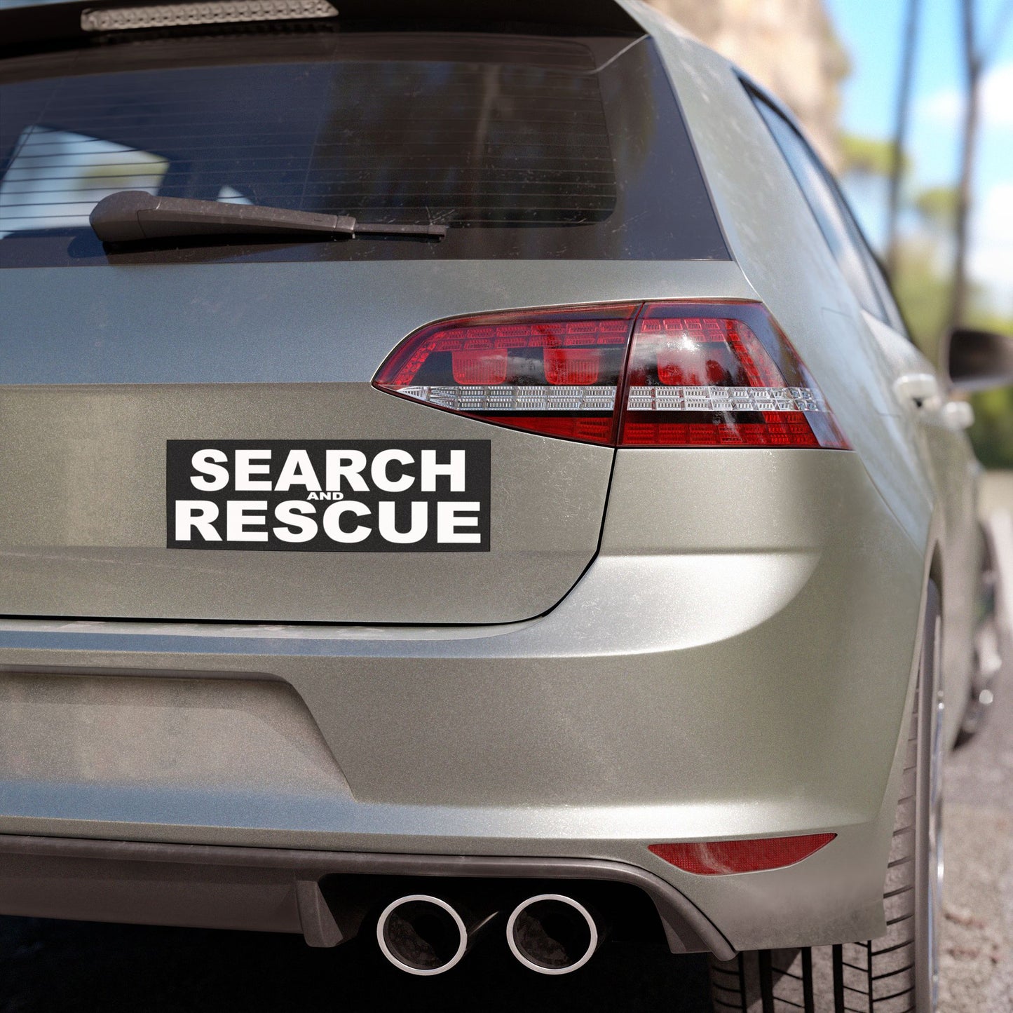 Search and Rescue Car Magnet