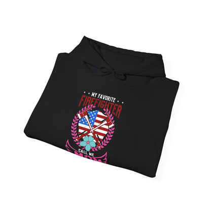 My Favorite Firefighter Call Me Mom Hoodie