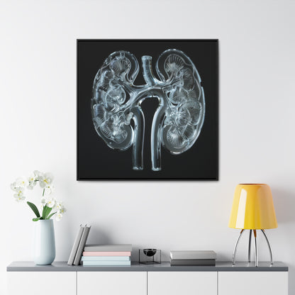 Framed Canvas - Glass Kidneys