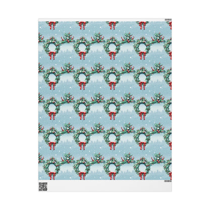 Hospital Wreath Wrapping Paper