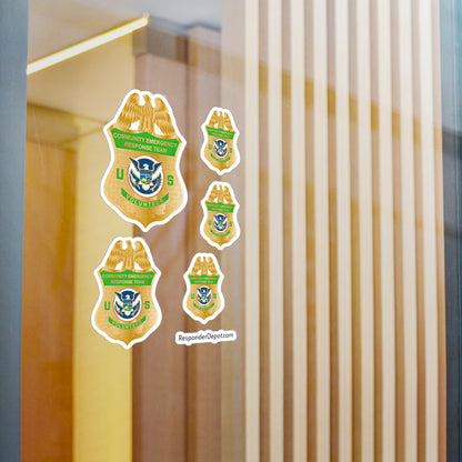 CERT Badge Decal Set