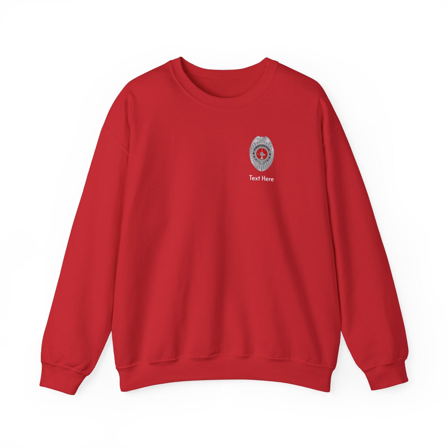 Firefighter Badge Sweatshirt