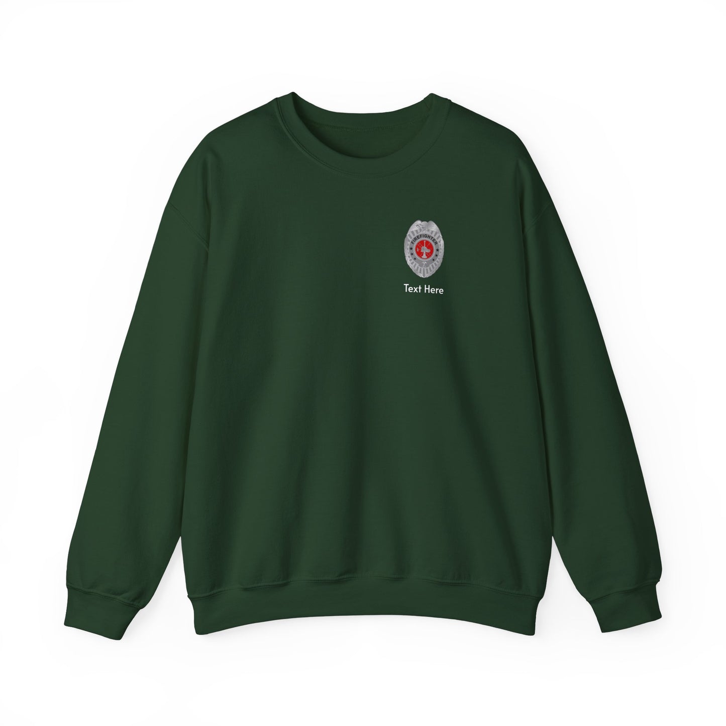 Firefighter Badge Sweatshirt