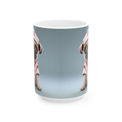 Nurse Pug Mug