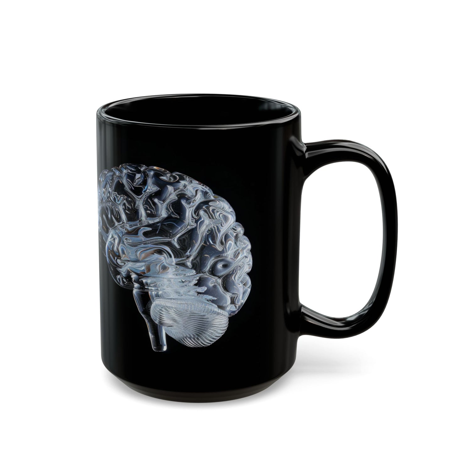 Glass Brain Ceramic Mug