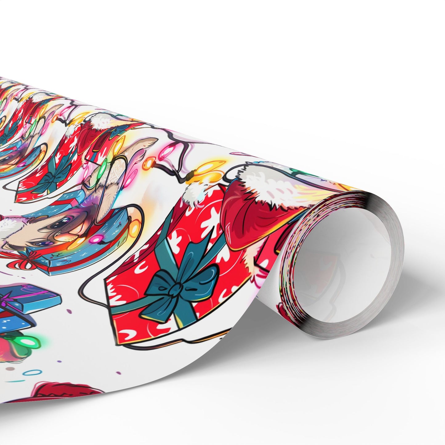 Christmas Pug Wrapping Paper