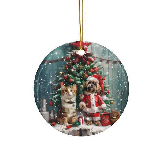 Dressed for Christmas Ornament
