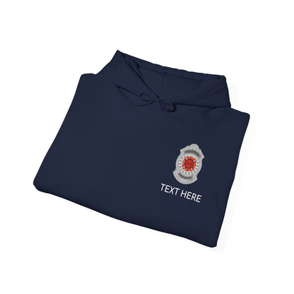 Volunteer Firefighter Badge Hoodie