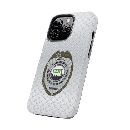 CERT Badge Tough Phone Cases