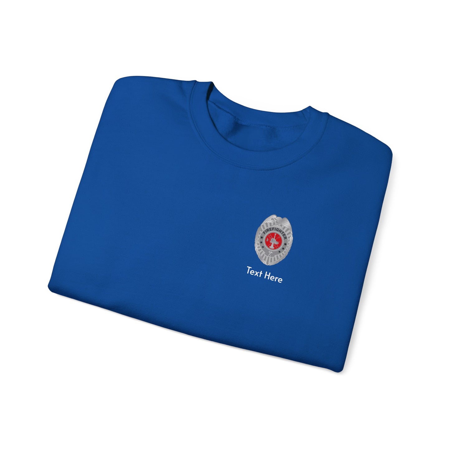 Firefighter Badge Sweatshirt