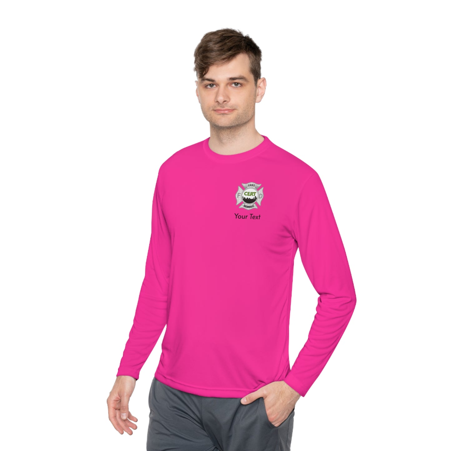 CERT FD Badge Long Sleeve Tee