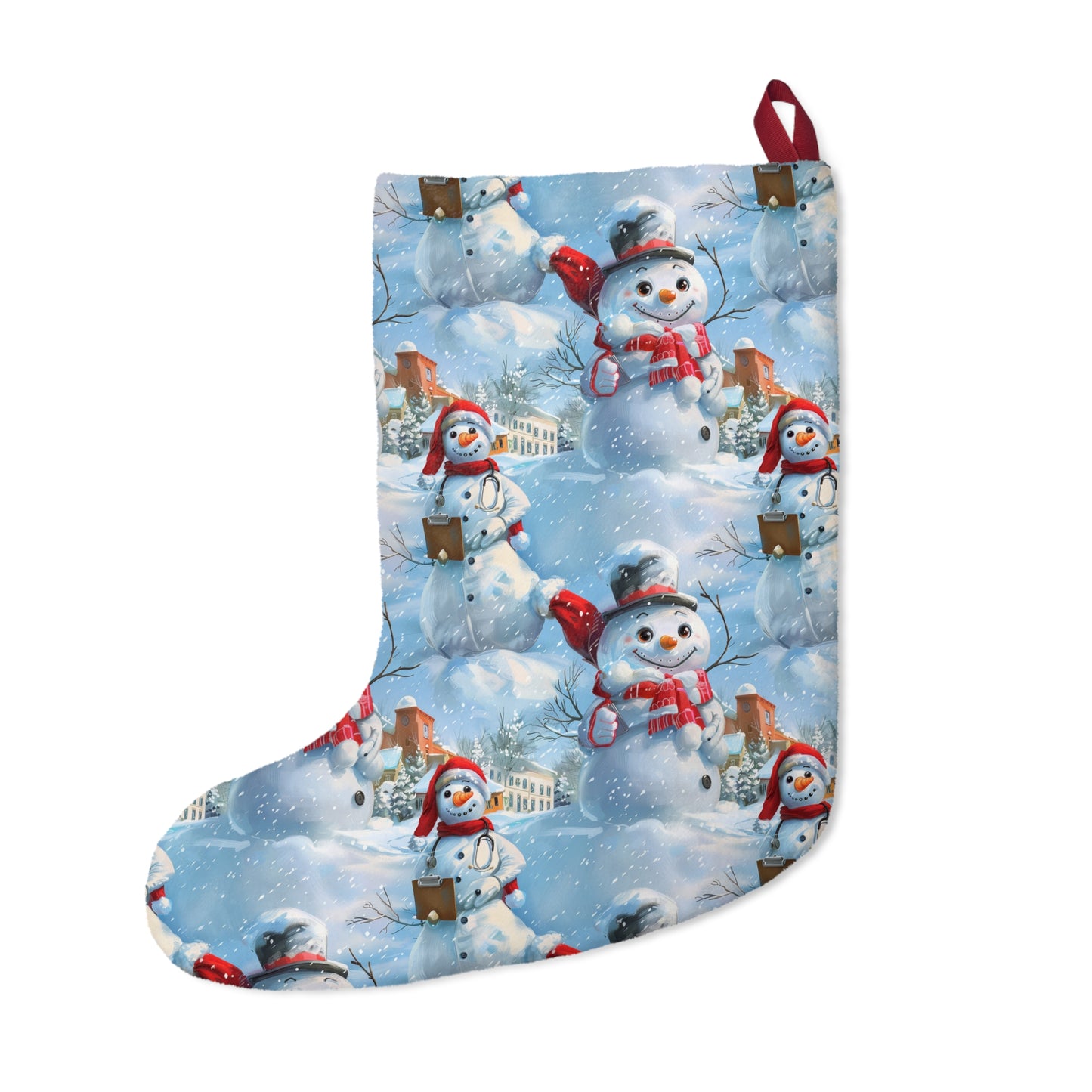 Dr. Snowman Stocking