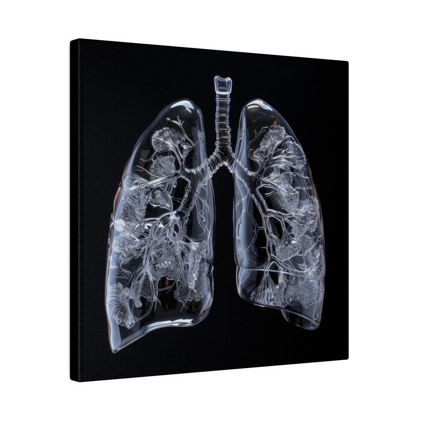 Matte Canvas - Glass Lungs