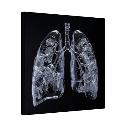 Matte Canvas - Glass Lungs