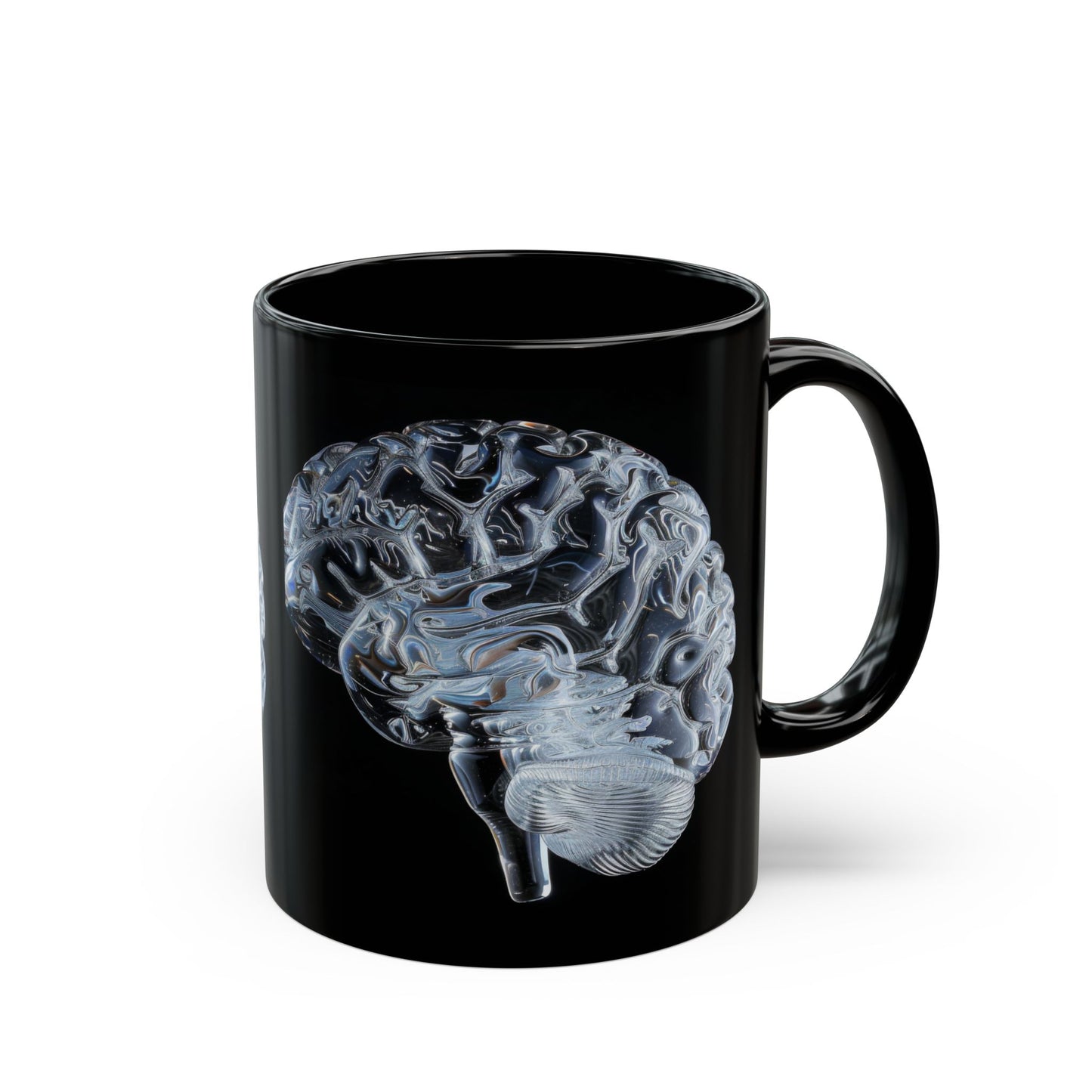Glass Brain Ceramic Mug