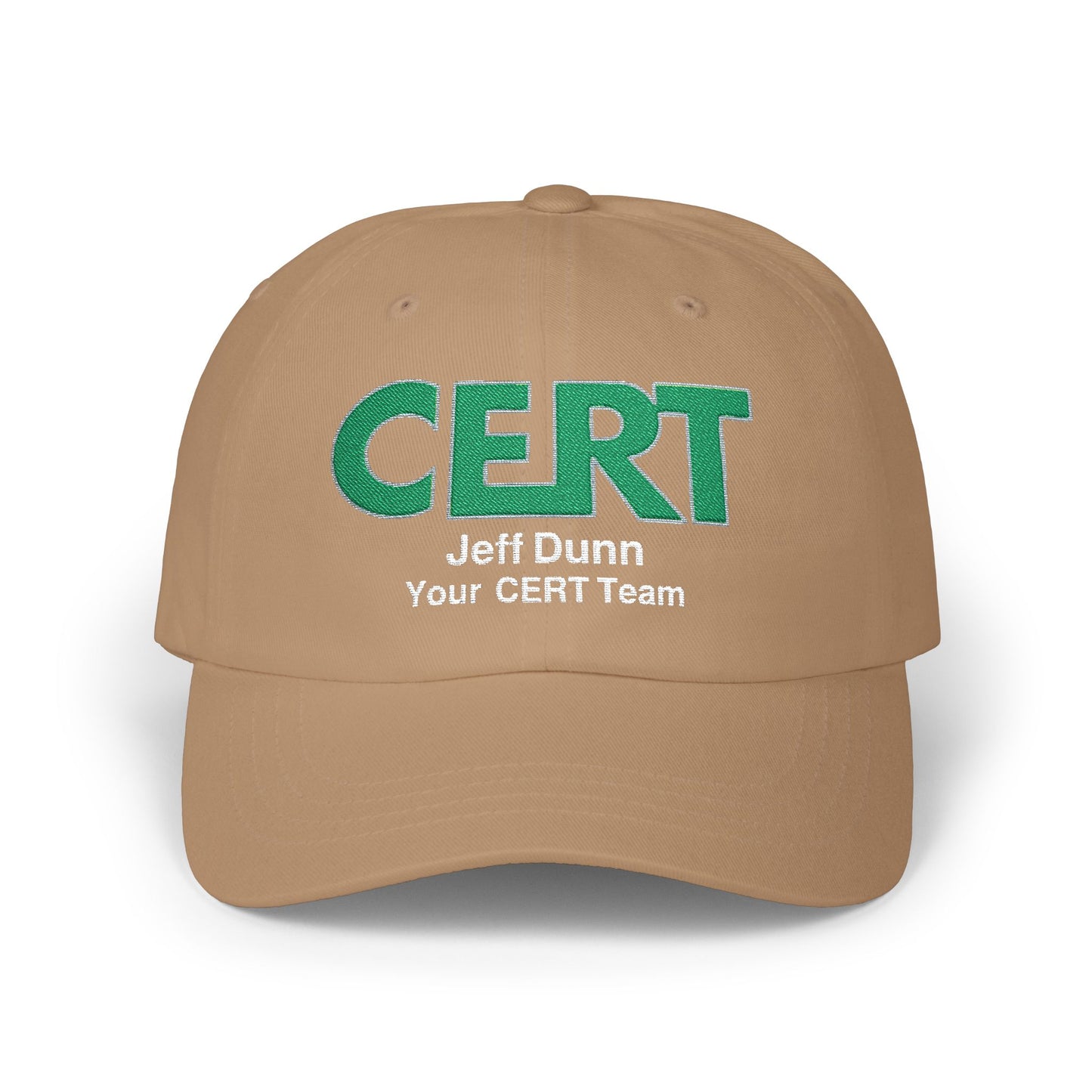 CERT Custom Baseball Cap