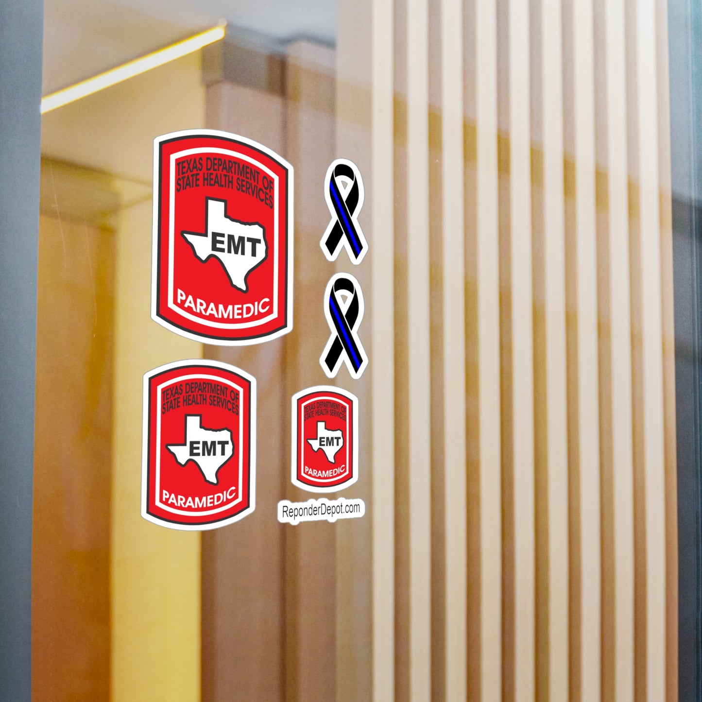 TX - Paramedic Decal Set