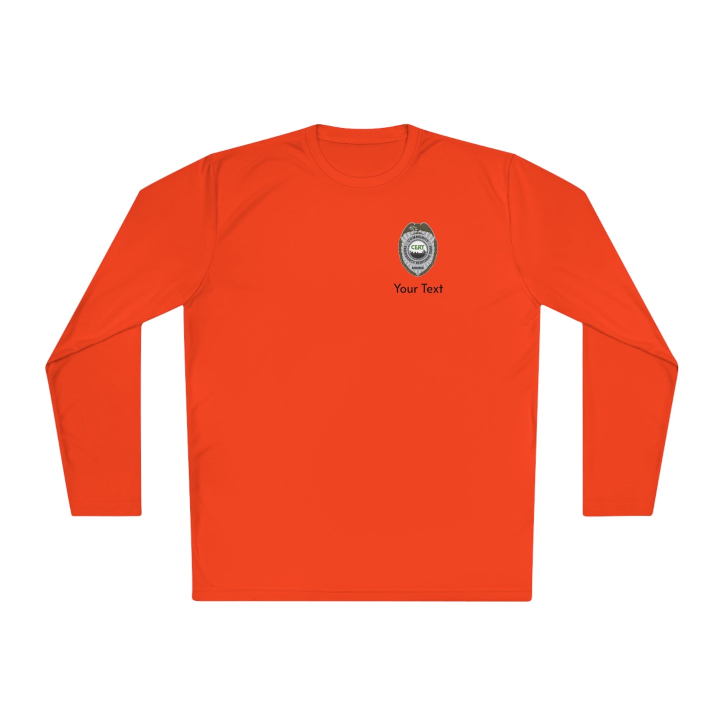 CERT Badge Long Sleeve Tee