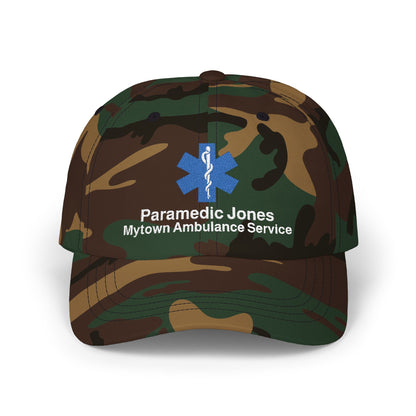 Custom Star of Life Baseball Cap